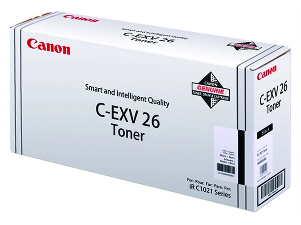 Een Tonercartridge Canon C-EXV 26 zwart koop je bij VHK Kantoorartikelen