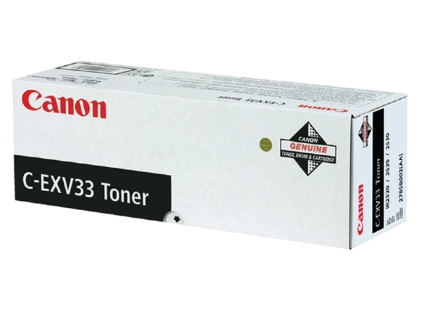 Een Tonercartridge Canon C-EXV 33 zwart koop je bij VHK Kantoorartikelen