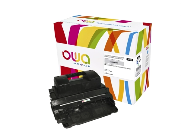 Een Tonercartridge OWA alternatief tbv HP CE390A zwart koop je bij VHK Kantoorartikelen