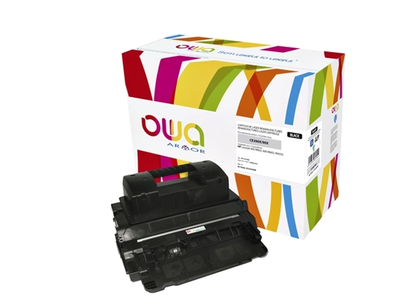 Een Tonercartridge OWA alternatief tbv HP CE390X zwart koop je bij VHK Kantoorartikelen