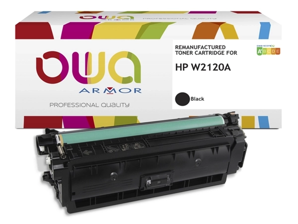 Een Tonercartridge OWA alternatief tbv HP W2120A zwart koop je bij VHK Kantoorartikelen