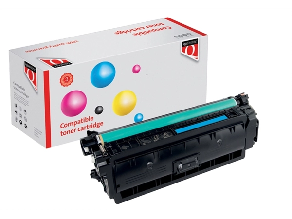 Een Tonercartridge Quantore alternatief tbv Canon 040H blauw koop je bij Hoekmankantoorartikelen.nl