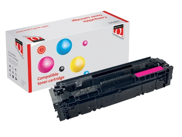 Een Tonercartridge Quantore alternatief tbv Canon 054H rood koop je bij Hoekmankantoorartikelen.nl