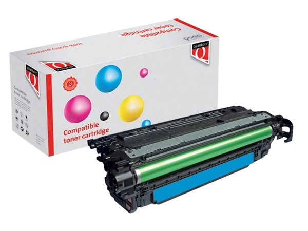 Een Tonercartridge Quantore alternatief tbv HP 656X CF461X blauw koop je bij VHK Kantoorartikelen