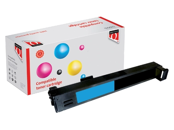 Een Tonercartridge Quantore alternatief tbv HP CB381A 824A blauw koop je bij Hoekmankantoorartikelen.nl