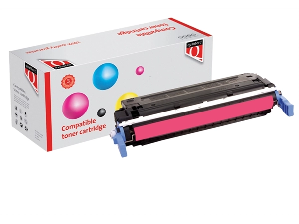 Een Tonercartridge Quantore alternatief tbv HP CB403A rood koop je bij VHK Kantoorartikelen