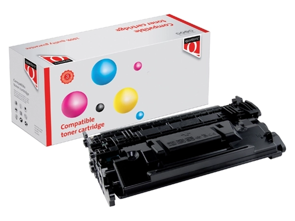 Een Tonercartridge Quantore alternatief tbv HP CF287A 87A zwart koop je bij VHK Kantoorartikelen