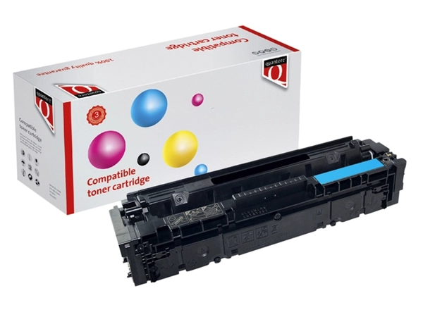 Een Tonercartridge Quantore alternatief tbv HP CF541X 203X blauw koop je bij VHK Kantoorartikelen