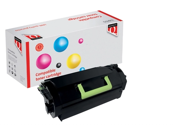 Een Tonercartridge Quantore alternatief tbv Lexmark 24B6015 zwart koop je bij VHK Kantoorartikelen