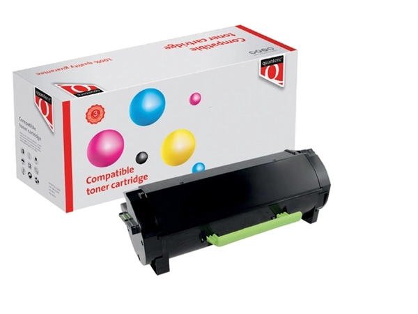 Een Tonercartridge Quantore alternatief tbv Lexmark 24B6213 zwart koop je bij VHK Kantoorartikelen