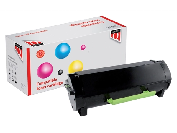 Een Tonercartridge Quantore alternatief tbv Lexmark 50F2000 zwart koop je bij Hoekmankantoorartikelen.nl