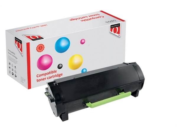 Een Tonercartridge Quantore alternatief tbv Lexmark 51B0XA0 zwart koop je bij VHK Kantoorartikelen