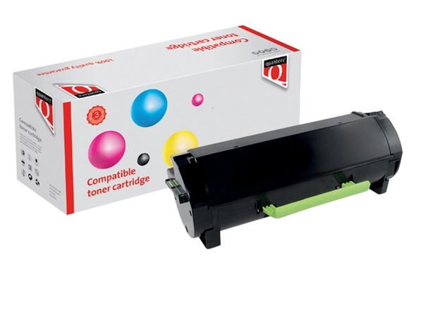 Een Tonercartridge Quantore alternatief tbv Lexmark 60F2000 zwart koop je bij VHK Kantoorartikelen