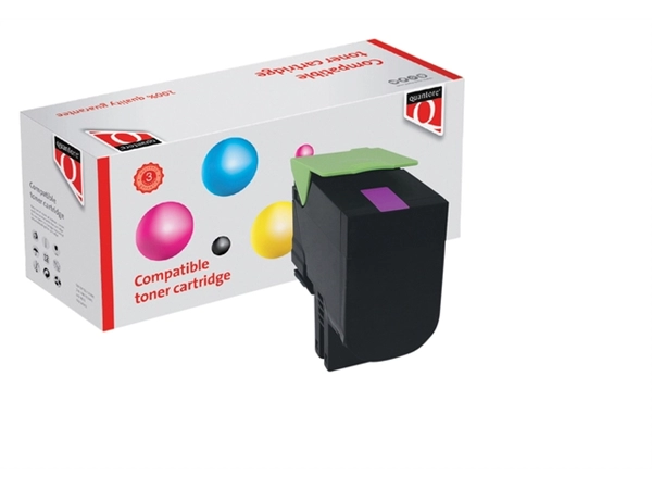 Een Tonercartridge Quantore alternatief tbv Lexmark 70C0X30 rood koop je bij Hoekmankantoorartikelen.nl