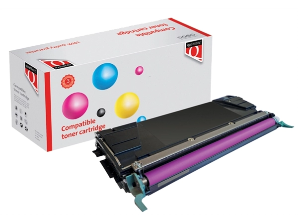 Een Tonercartridge Quantore alternatief tbv Lexmark C748H1MG rood koop je bij Hoekmankantoorartikelen.nl