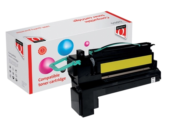 Een Tonercartridge Quantore alternatief tbv Lexmark C792X2YG geel koop je bij VHK Kantoorartikelen