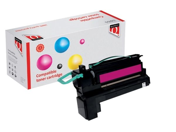 Een Tonercartridge Quantore alternatief tbv Lexmark X792X2MG rood koop je bij VHK Kantoorartikelen