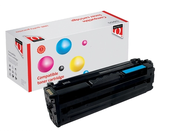 Een Tonercartridge Quantore alternatief tbv Samsung CLT-C505L/ELS blauw koop je bij VHK Kantoorartikelen