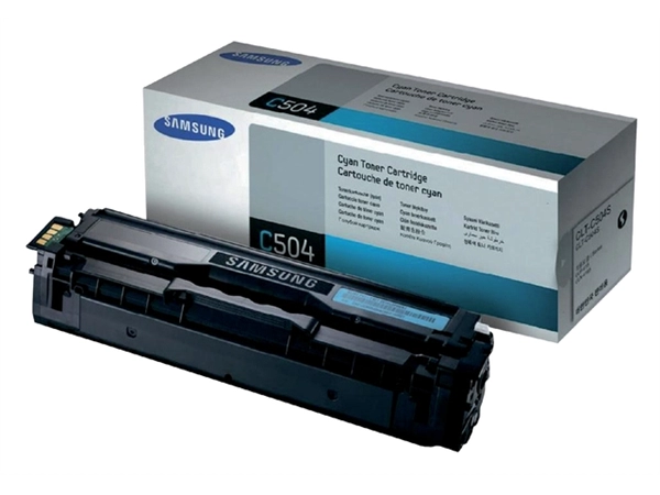 Een Tonercartridge Sam/hp CLT-C504S blauw koop je bij Hoekmankantoorartikelen.nl