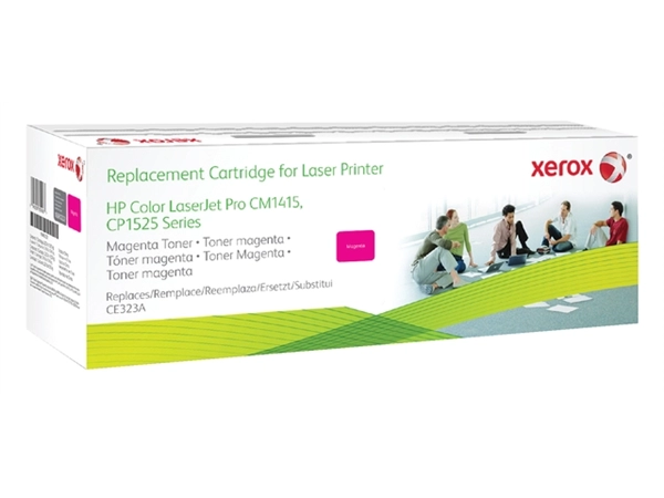 Een Tonercartridge Xerox alternatief tbv HP CE323A 128 rood koop je bij VHK Kantoorartikelen