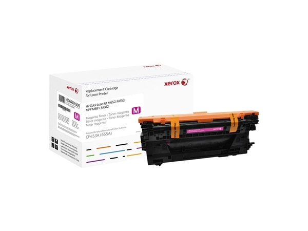 Een Tonercartridge Xerox alternatief tbv HP CF453A 655A rood koop je bij VHK Kantoorartikelen