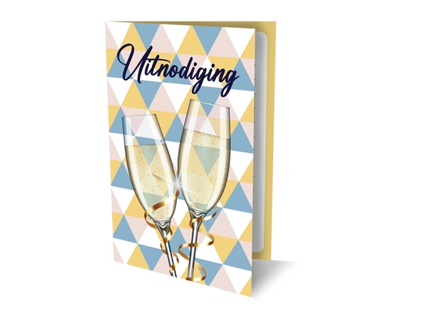 Een Uitnodiging Interstat Champagne koop je bij VHK Kantoorartikelen