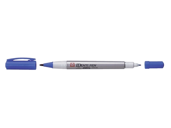 Een Viltstift Sakura Identi pen blauw koop je bij VHK Kantoorartikelen