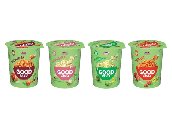 Een Good Pasta Unox kaassaus cup koop je bij Hoekmankantoorartikelen.nl