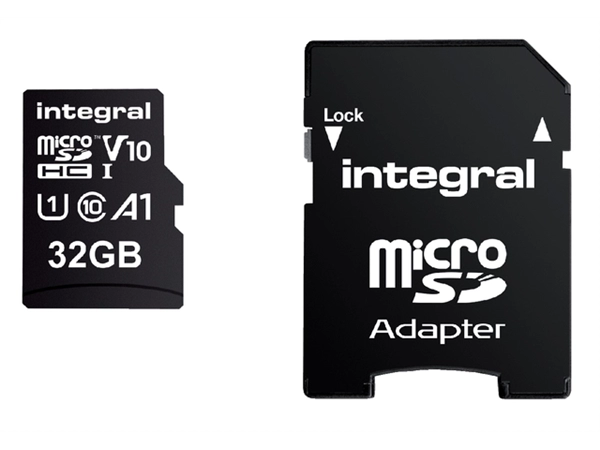 Een Geheugenkaart Integral microSDHC V10 32GB koop je bij VHK Kantoorartikelen