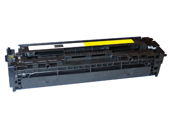 Een Tonercartridge Quantore alternatief tbv HP CB542A 125A geel koop je bij VHK Kantoorartikelen