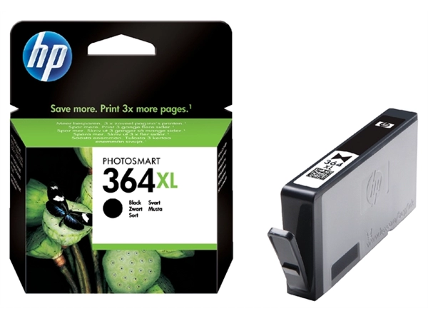 Een Inktcartridge HP CN684EE 364XL zwart koop je bij VHK Kantoorartikelen