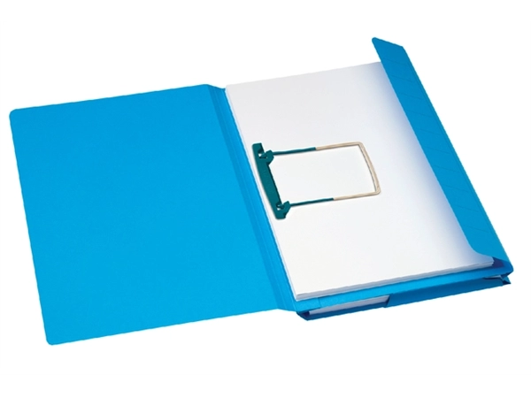 Een Combimap Secolor folio 1 klep recycled 250gr blauw koop je bij Hoekmankantoorartikelen.nl