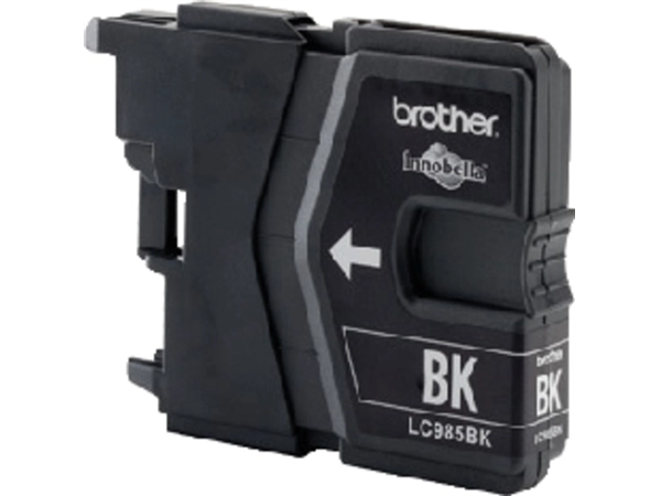 Een Inktcartridge Brother LC-985BK zwart koop je bij Hoekmankantoorartikelen.nl