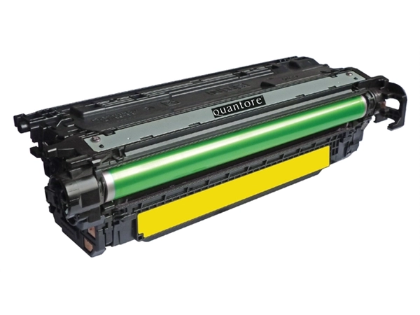 Een Tonercartridge Quantore alternatief tbv HP CE262A 648A geel koop je bij VHK Kantoorartikelen