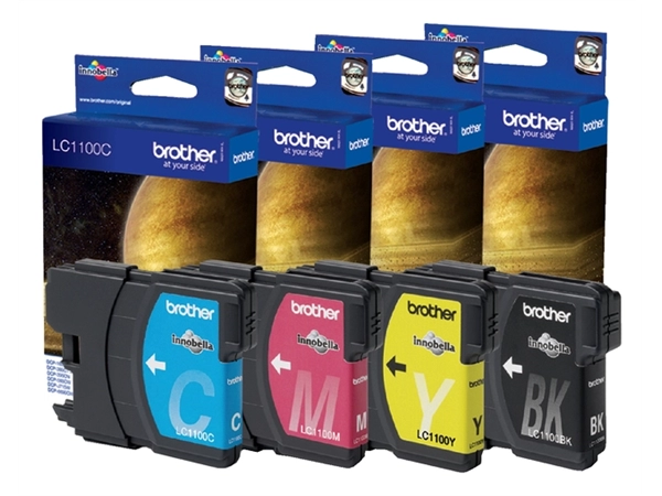 Een Inktcartridge Brother LC-1100BK zwart koop je bij VHK Kantoorartikelen