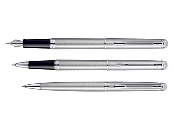 Een Vulpen Waterman Hémisphère stainless steel CT medium koop je bij Continu Kantoor