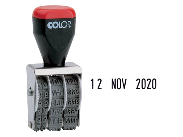 Een Datumstempel Colop 04000 niet zelfinktend 4mm koop je bij VHK Kantoorartikelen