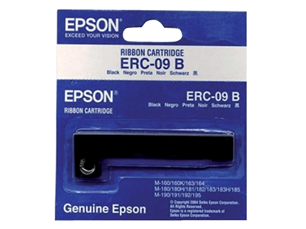 Een Lint Epson S015166 voor ERC09 nylon zwart koop je bij Continu Kantoor