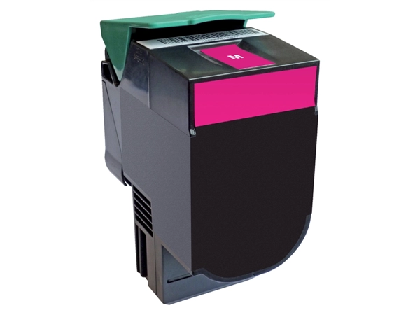 Een Tonercartridge Quantore alternatief tbv Lexmark C540H1MG rood koop je bij Hoekmankantoorartikelen.nl