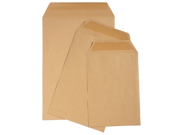 Een Envelop Quantore akte C5 162x229mm bruinkraft 90g/m² 500 stuks koop je bij Continu Kantoor