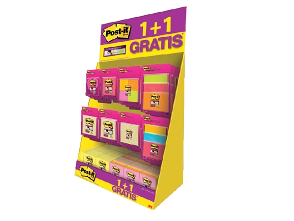 Een Memoblok Post-it 6920 Super Sticky 76x76mm geel koop je bij Continu Kantoor