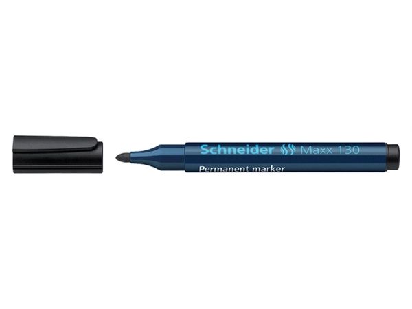 Een Viltstift Schneider Maxx 130 rond 1-3mm zwart koop je bij VHK Kantoorartikelen