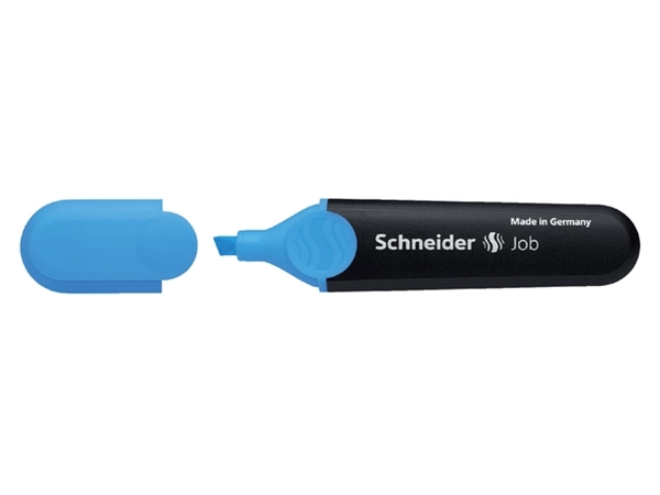 Een Markeerstift Schneider Job 150 blauw koop je bij VHK Kantoorartikelen