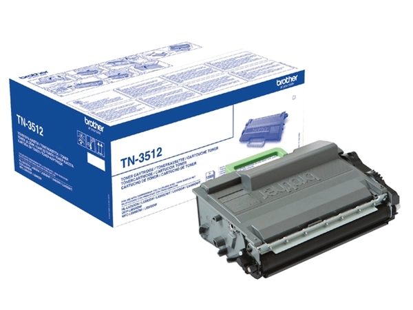 Een Toner Brother TN-3512 zwart koop je bij VHK Kantoorartikelen