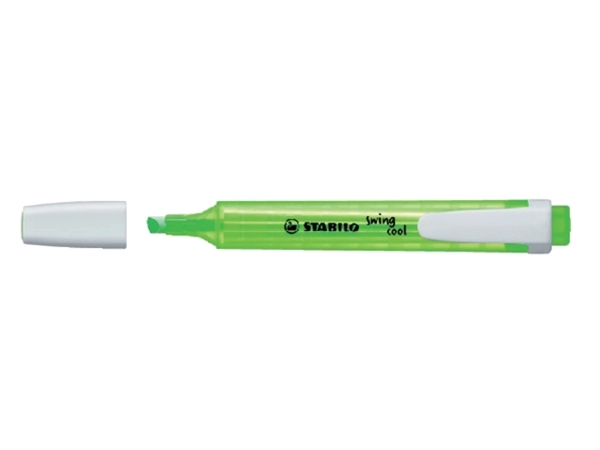 Een Markeerstift STABILO Swing cool 275/33 groen koop je bij Continu Kantoor