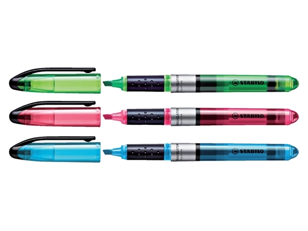 Een Markeerstift STABILO Navigator 545/56 roze koop je bij Continu Kantoor