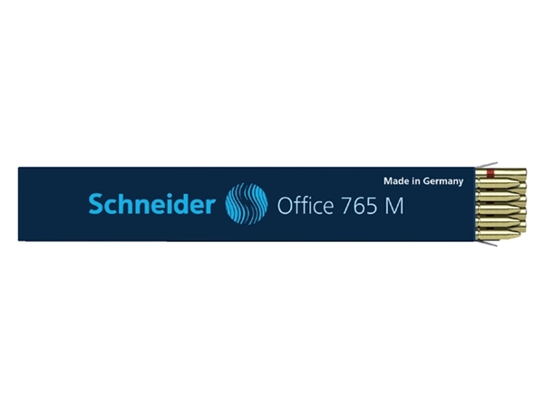 Een Balpenvulling Schneider 765 Office medium rood koop je bij Hoekmankantoorartikelen.nl