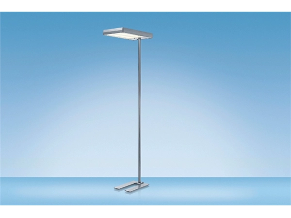 Een Vloerlamp Hansa led Maxlight aluminium koop je bij Continu Kantoor