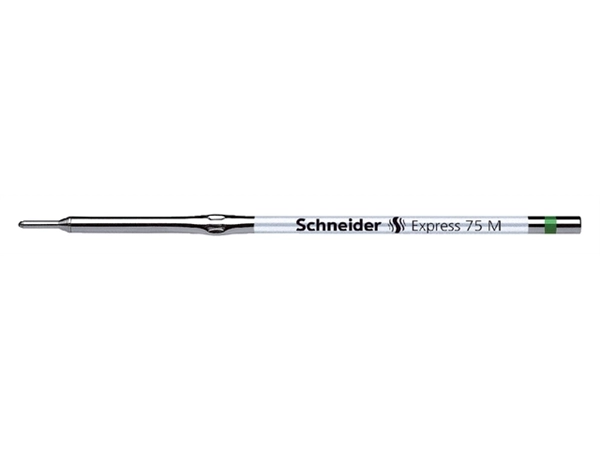 Een Balpenvulling Schneider Express 75 medium groen koop je bij Continu Kantoor