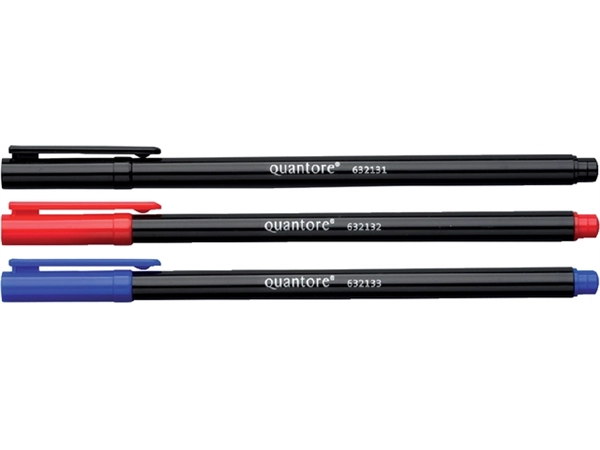 Een Fineliner Quantore blauw 0.4mm koop je bij VHK Kantoorartikelen